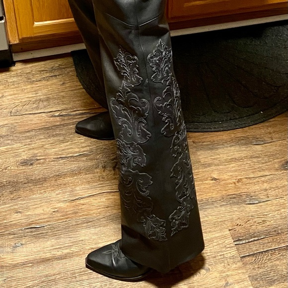 Harley jacket with matching pants - Picture 10 of 12